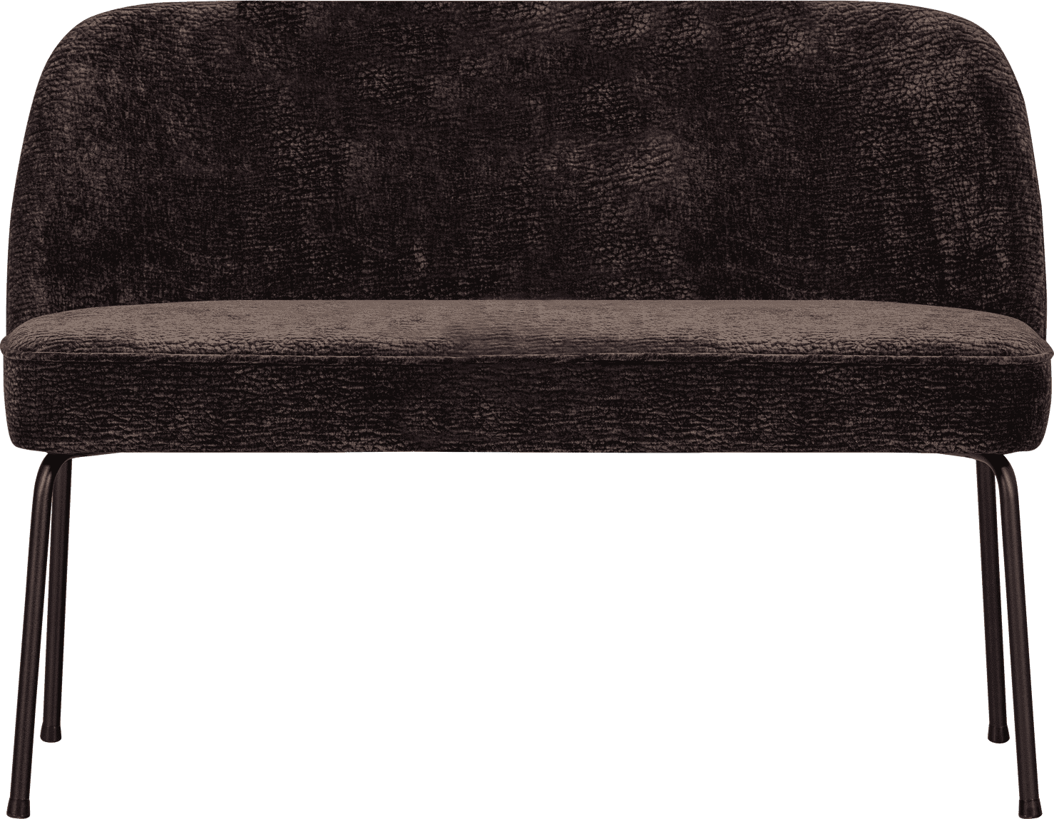 Vogue eetbank 3d chenille donkerbruin