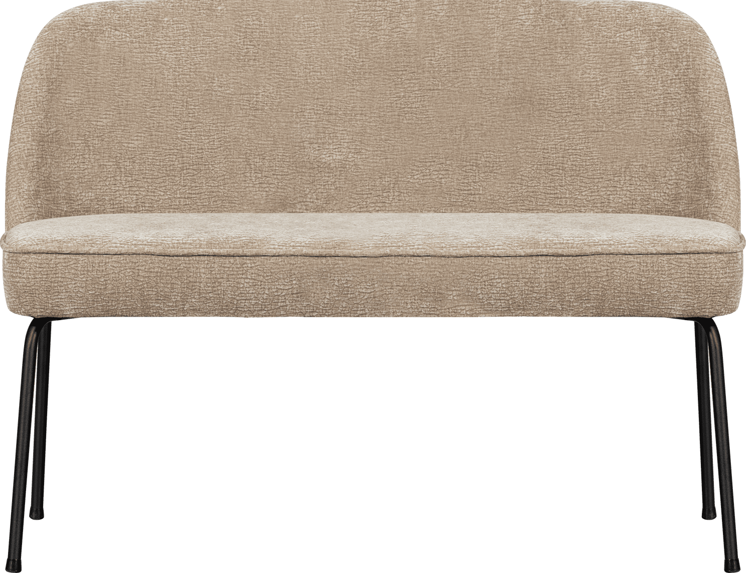 Vogue eetbank 3d chenille zand