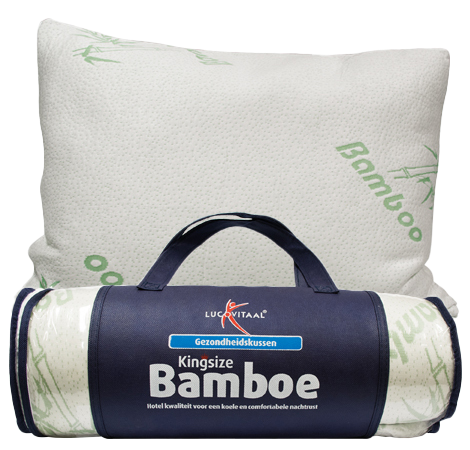 Lucovitaal Hoofdkussen Bamboe Kingsize