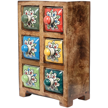 Signes Grimalt Trunks, opbergdozen  Kruidenrek Met 6 Lades