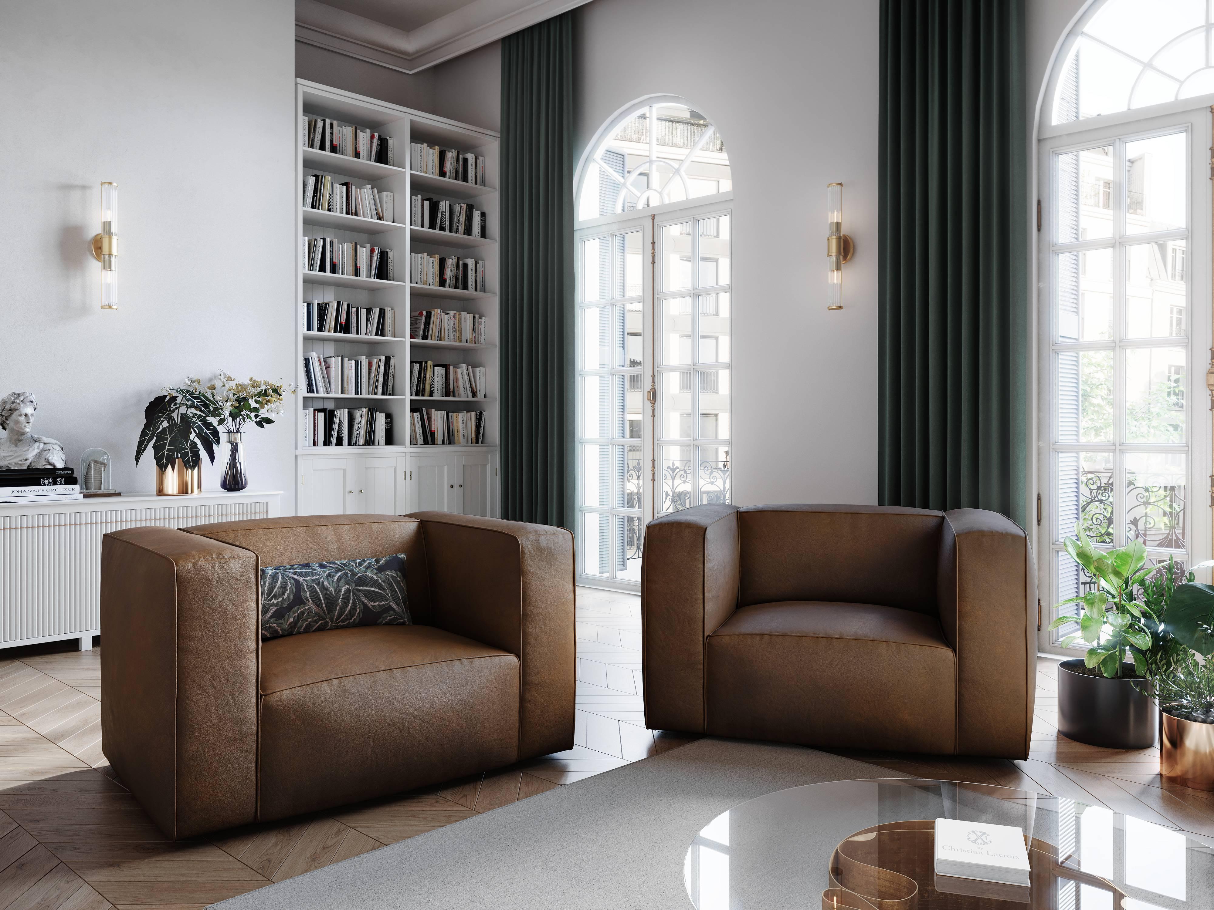CXL by Christian Lacroix Loveseat Muse leer | 