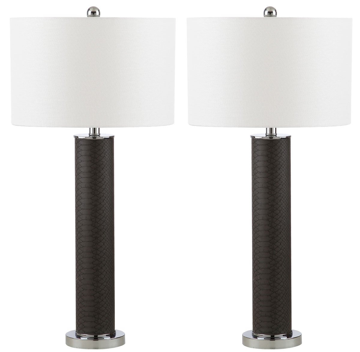 Safavieh Furniture Set van 2 tafellampen Gilda Patroon Slang | 