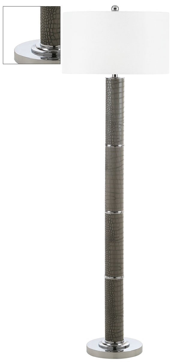 Safavieh Furniture Vloerlamp Kady Patroon Reptiel | 