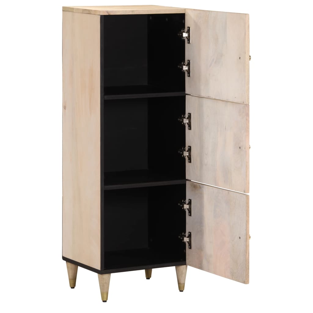vidaXL Hoge kast 40x33x110 cm massief mangohout
