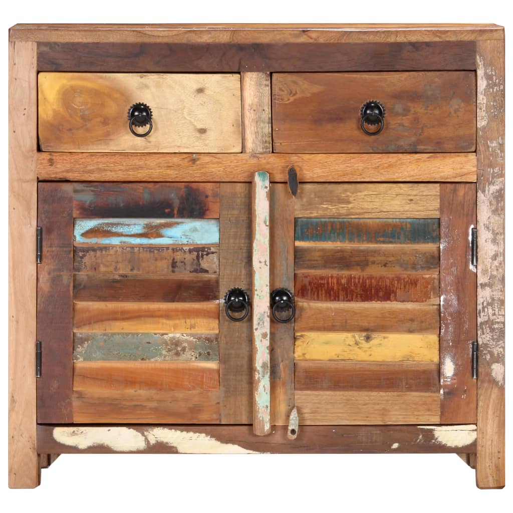 vidaXL Dressoir 70x30x68 cm massief gerecycled hout