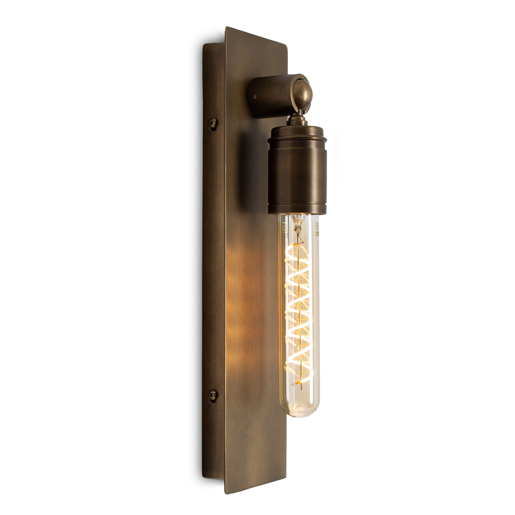 KS Verlichting Messing Wandlamp Ritz Antiek Messing
