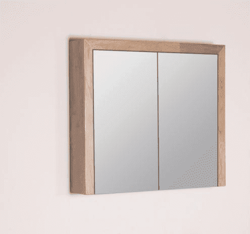 Sanitop Spiegelkast Natural Wood 80 cm