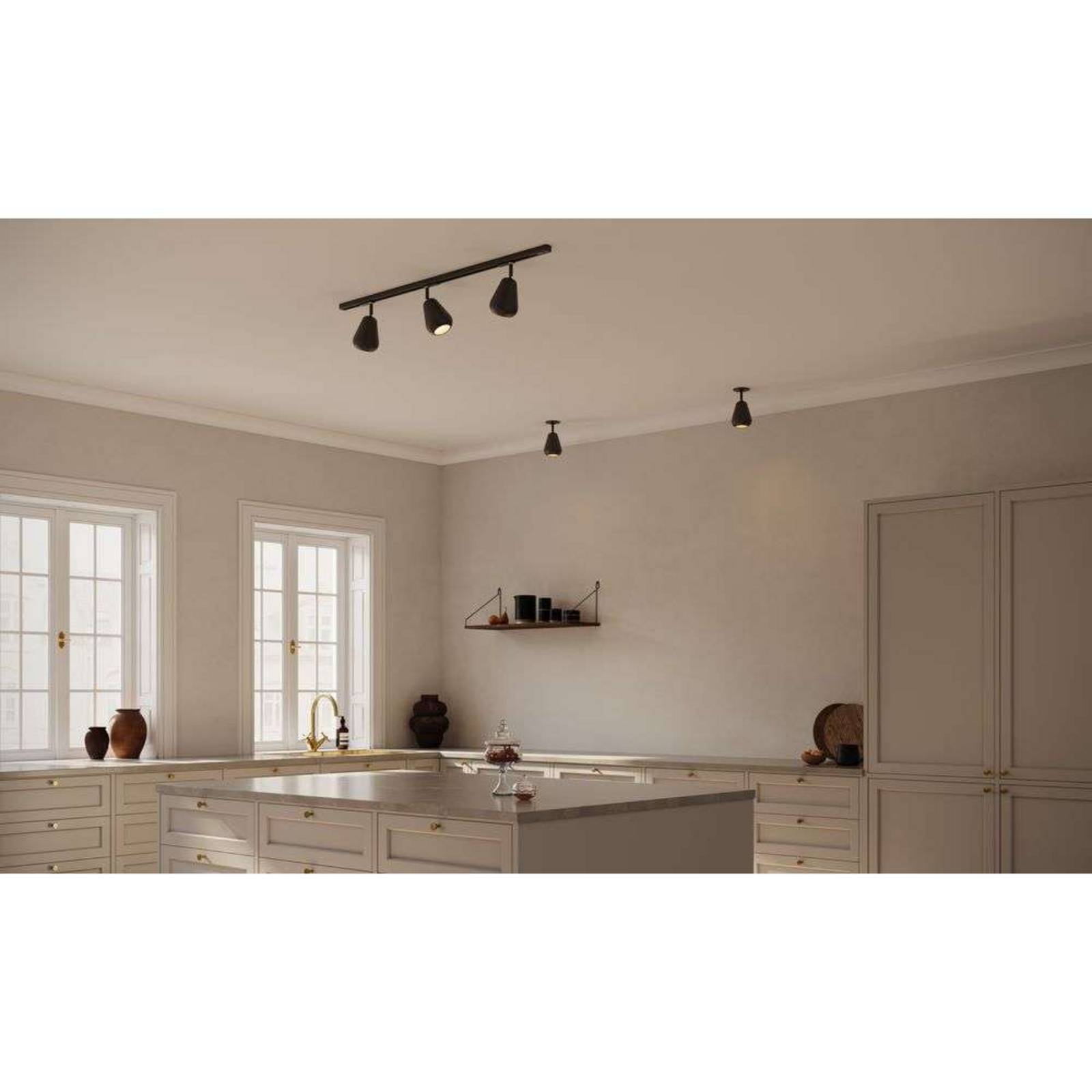 Nuura Aps Nuura plafondlamp Anoli Spot Track 3 goudkleurig/wit