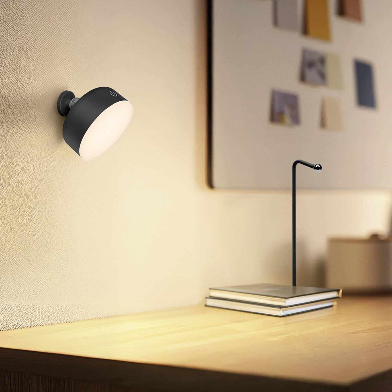 Osram LED-acculamp DECOR HELPER GADGET, zwart, touchdim