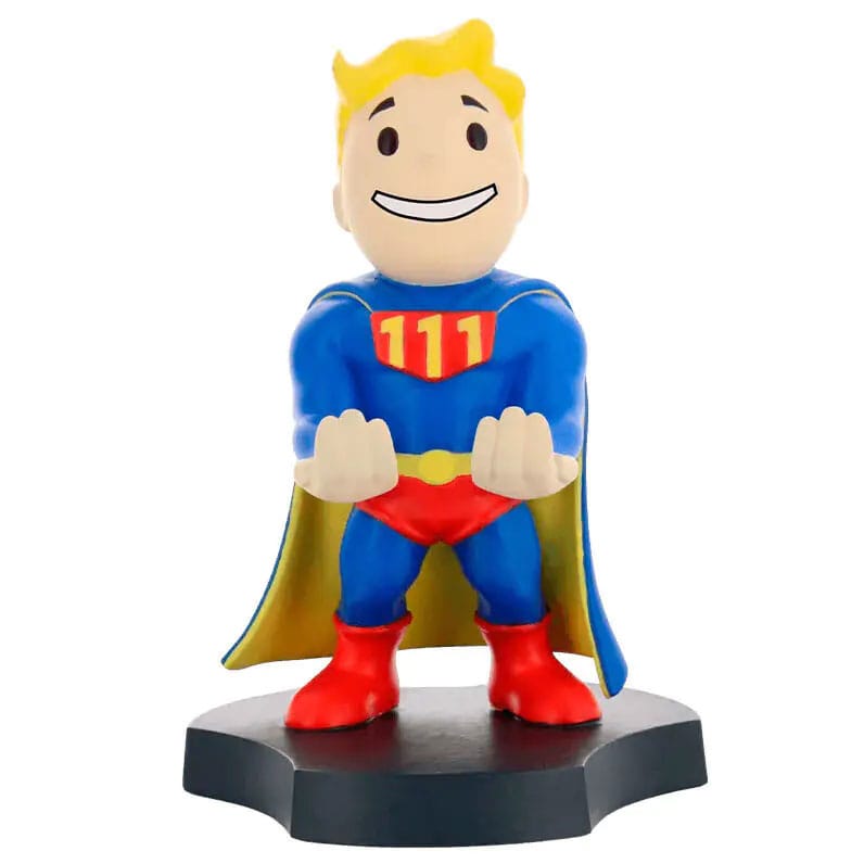 Exquisite Gaming Fallout Toughness Vault Boy Holdems Cable Guys Mini Device Holder and Phone Stand