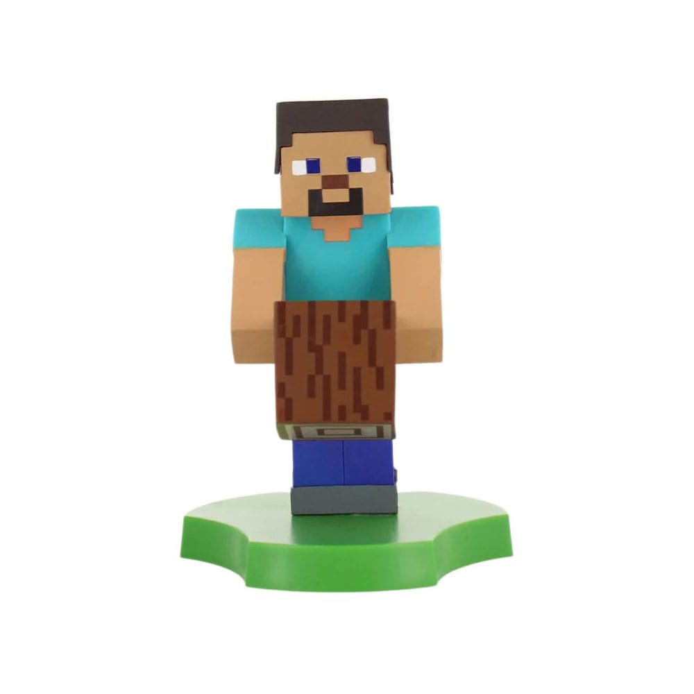 Exquisite Gaming Minecraft Steve Guys Holdems Cable Guys Mini Device Holder and Phone Stand 11cm