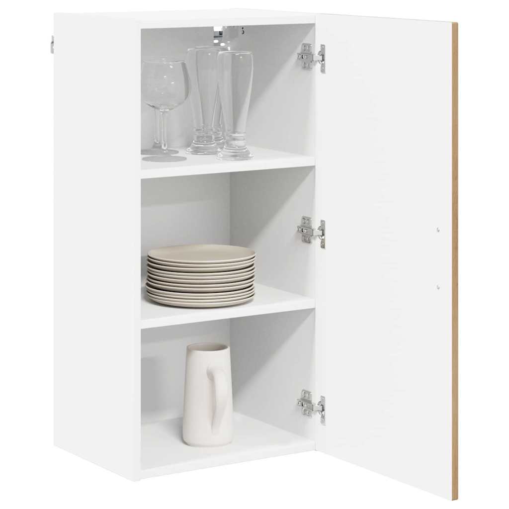vidaXL Keukenkast aan de muur met plank Artisan Eiken 40 x 31 x 80 cm