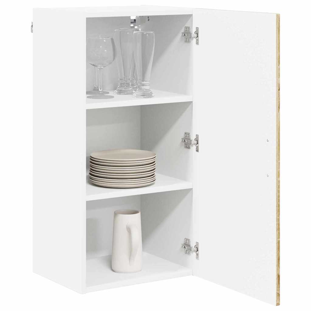 vidaXL Keukenkast aan de muur met plank Sonoma Eiken 40 x 31 x 80 cm
