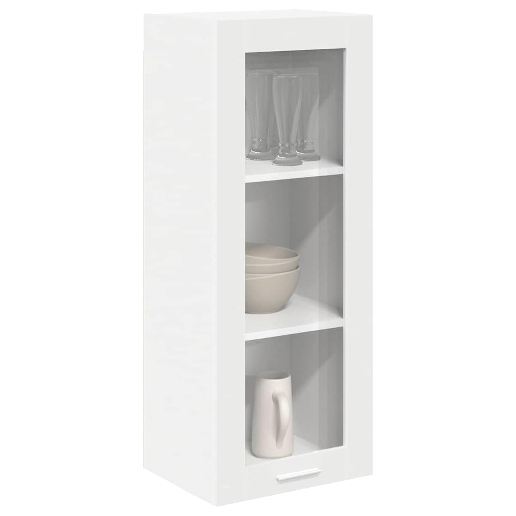 vidaXL Hangkast met plank Riga Wit 40 x 31 x 100 cm Bewerkt hout
