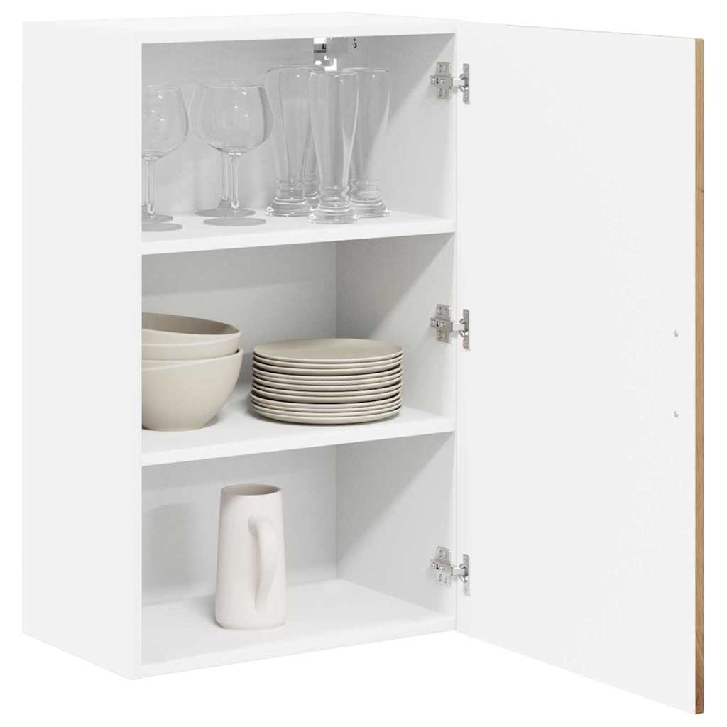 vidaXL Keukenkast aan de muur met plank Artisan Eiken 50 x 31 x 80 cm