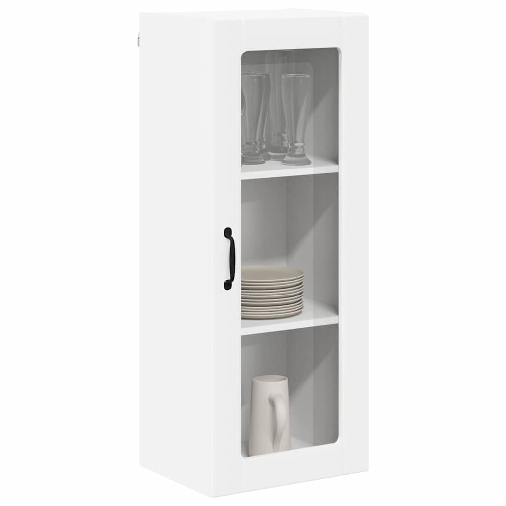 vidaXL Keukenkast aan de muur Wit 40 x 31 x 100 cm Bewerkt hout