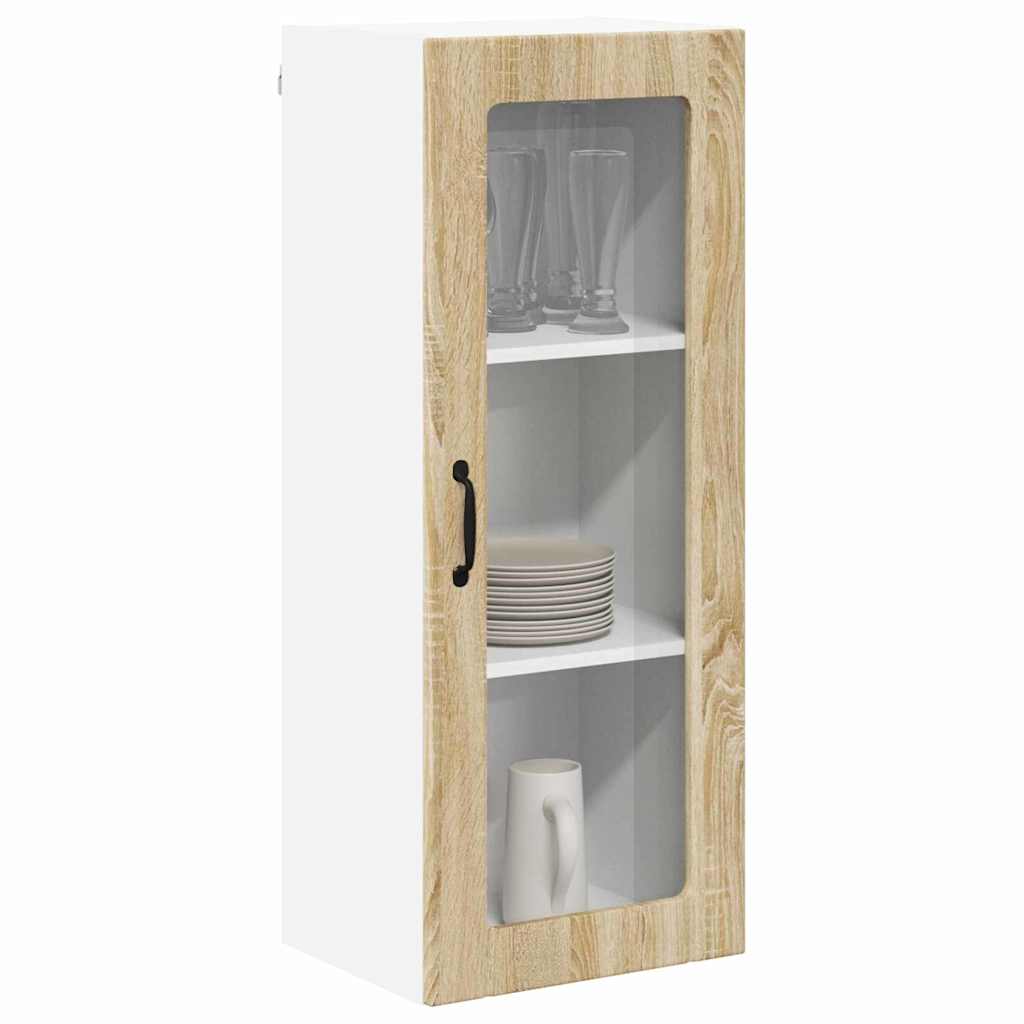 vidaXL Keukenkast aan de muur met plank Sonoma Eiken 40 x 31 x 100 cm