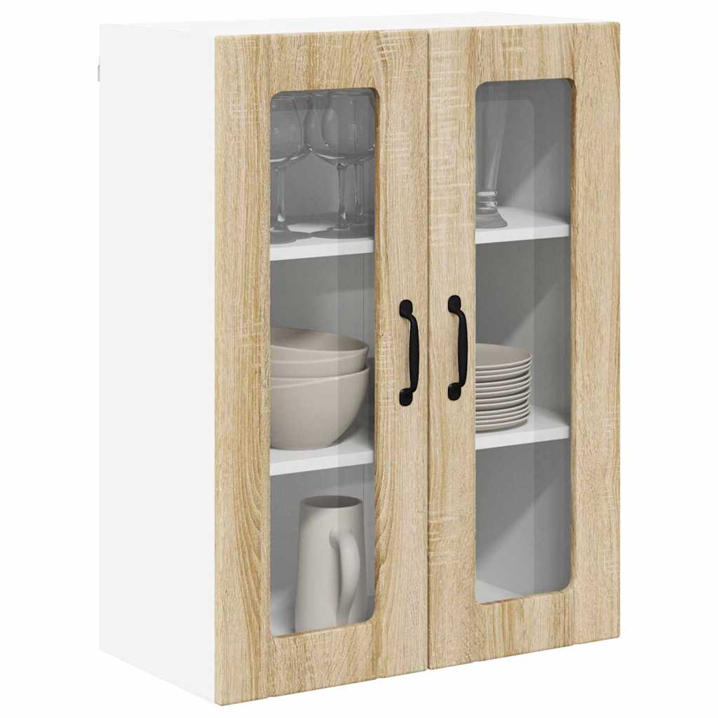 vidaXL Keukenkast aan de muur met plank Sonoma Eiken 60 x 31 x 80 cm
