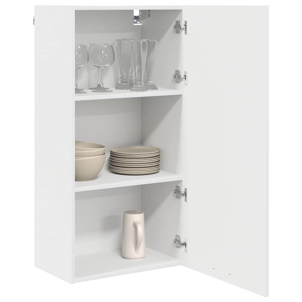 vidaXL Hangkast met plank Riga Wit 50 x 31 x 100 cm Bewerkt hout