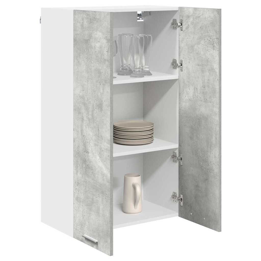 vidaXL Hangkast Riga Beton Grijs 60 x 31 x 100 cm Bewerkt hout