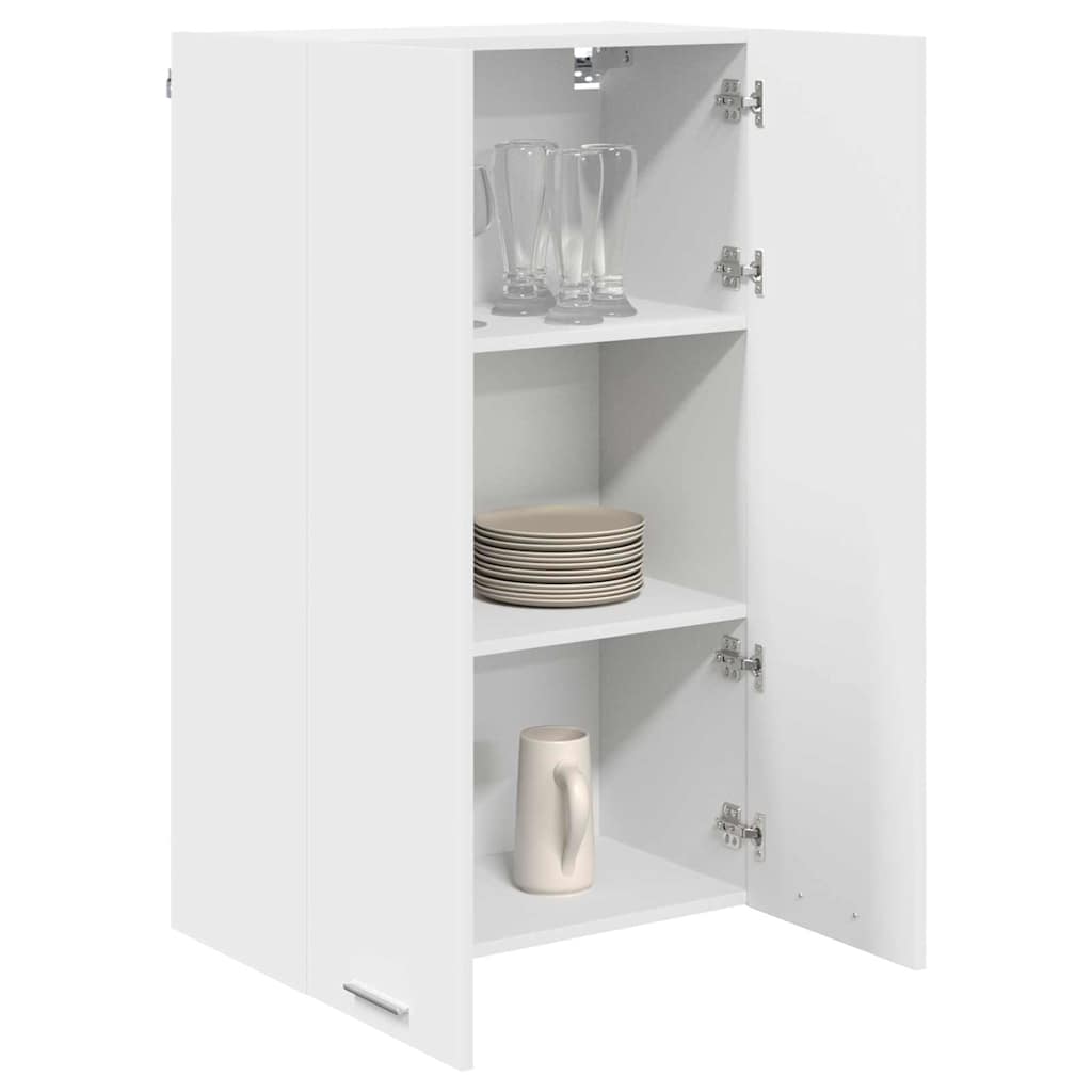 vidaXL Hangkast met plank Riga Wit 60 x 31 x 100 cm Bewerkt hout