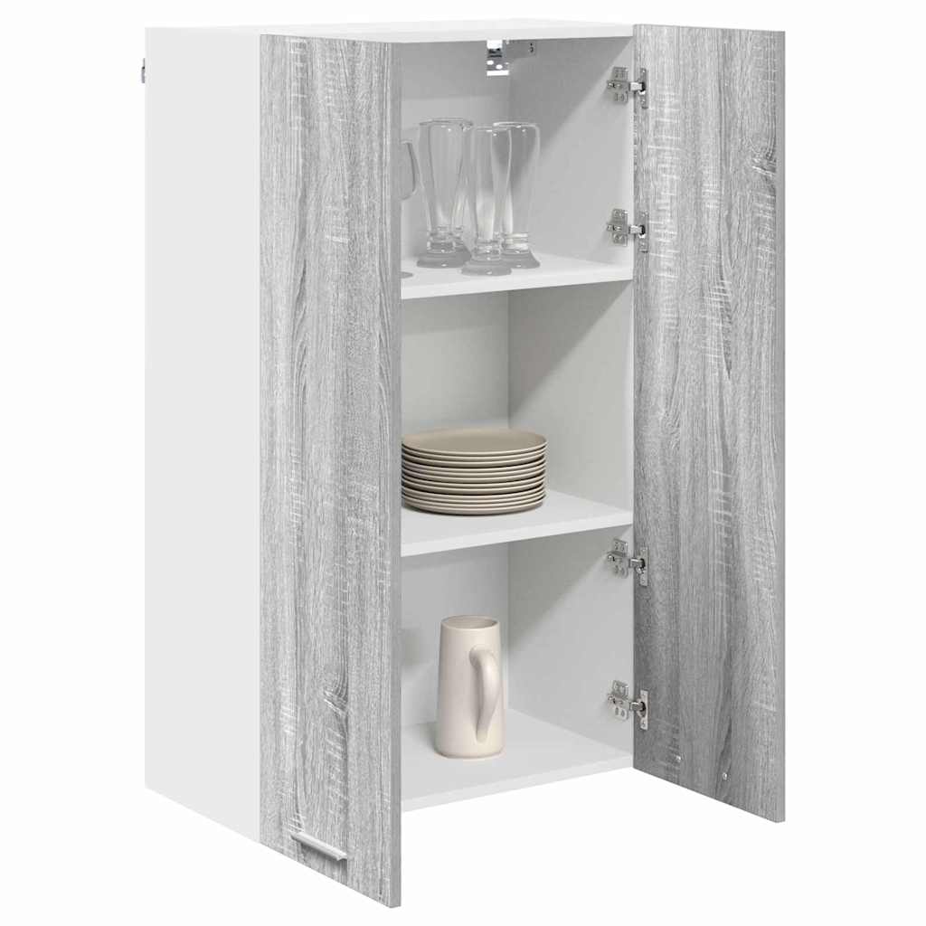 vidaXL Hangkast Riga Grijs Sonoma 60 x 31 x 100 cm Bewerkt hout