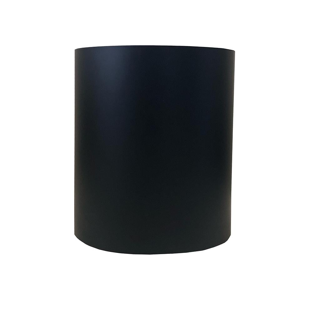 Furniture Legs Europe Stalen salononderstel zwart rond Ø26.5 cm en hoogte 28,5 cm