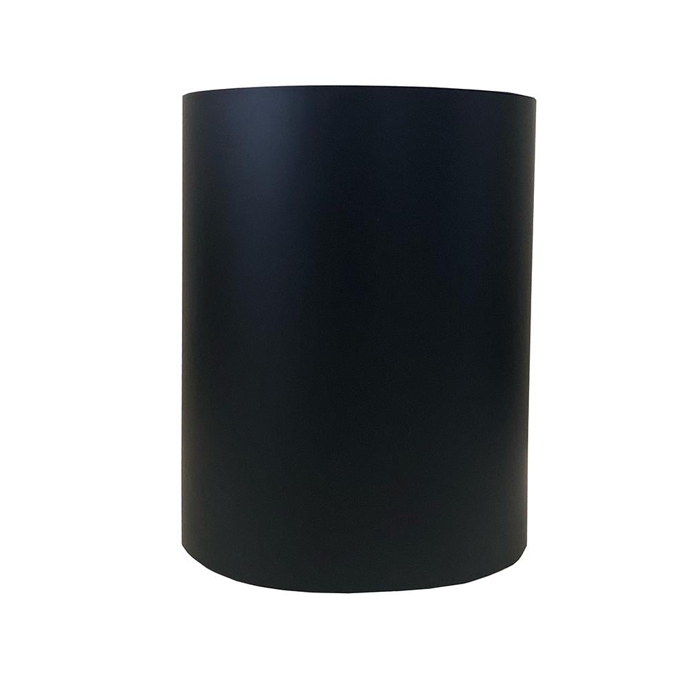 Furniture Legs Europe Stalen salononderstel zwart rond Ø26.5 cm en hoogte 35,5 cm
