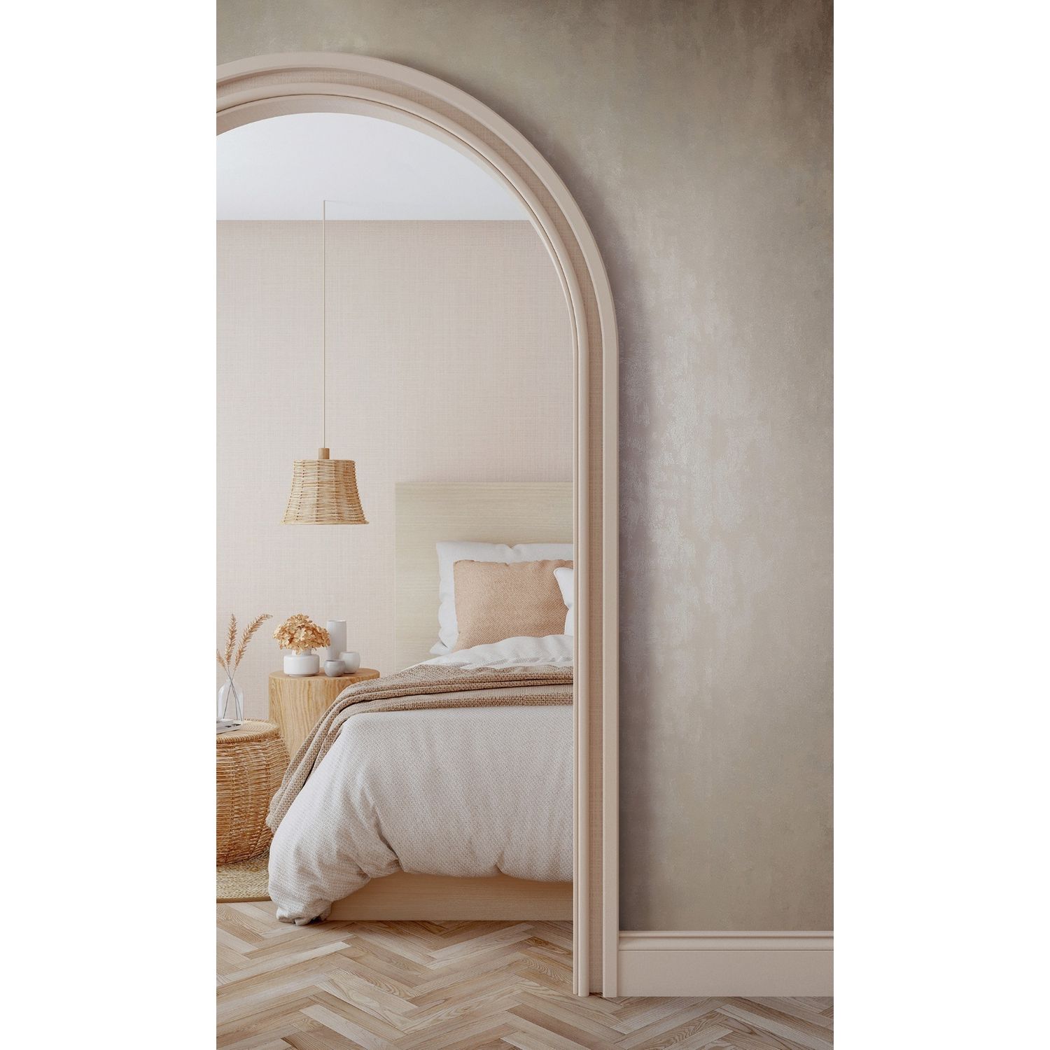 Praxis Vliesbehang City Romance 35133 - Zand - Vergrijsd Geelbruin - Metallic Zilvergoud - 10,05 M X 53 Cm