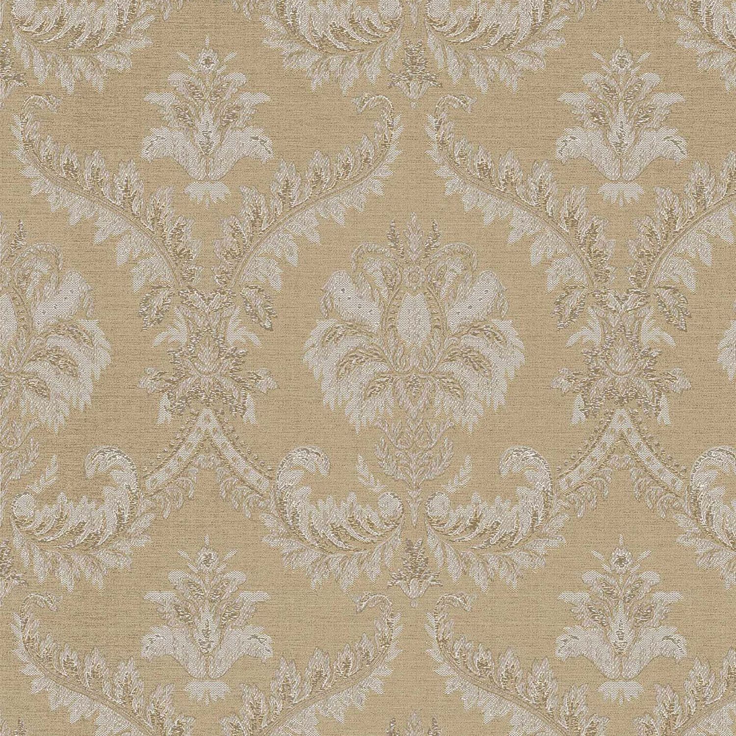 Praxis Vliesbehang Classic & Elegant 23603 - Goudgeel - Beige - 10,05 M X 53 Cm