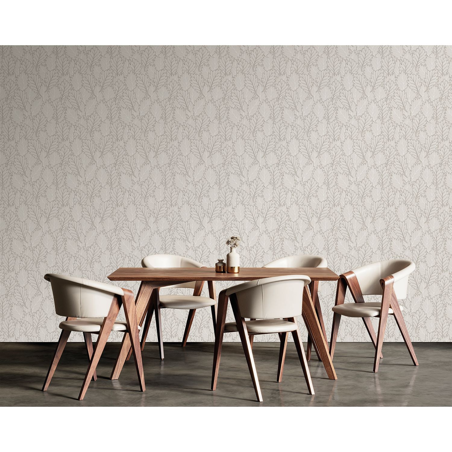 Praxis Vliesbehang Antibes An28260 - Lichtgrijs - Middengrijs - Zilver - 10,05 M X 53 Cm