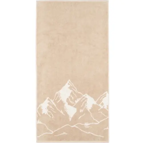 Cawö Alpenchic Edition 6269 Gastendoekje 30x50 natur