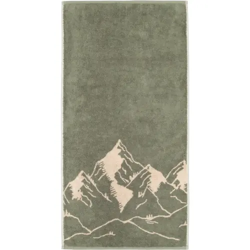 Cawö Alpenchic Edition 6269 Gastendoekje 30x50 spargroen