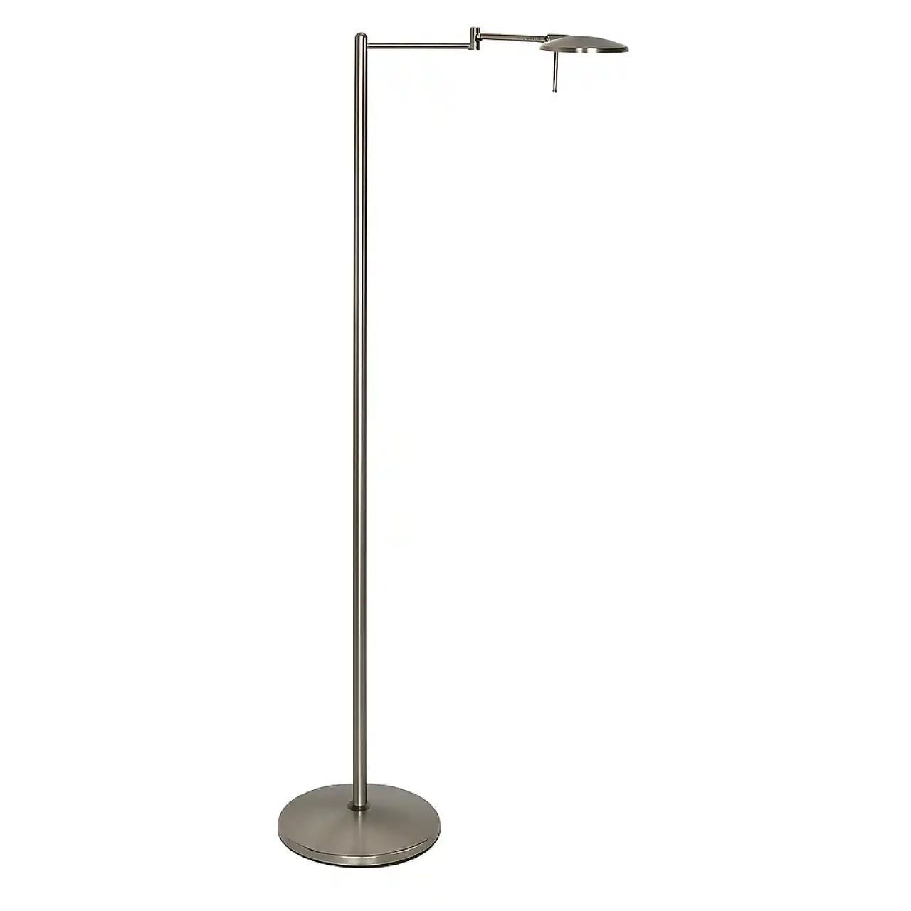 Freelight Vloerlamp Piattino H 120 cm 3 step dim mat chroom