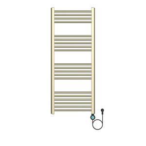 BWS Elektrische Radiator  Cory met Smart Wifi 120x50cm 700W Geborsteld Goud