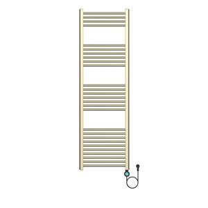 BWS Elektrische Radiator  Cory met Smart Wifi 160x50cm 700W Geborsteld Goud