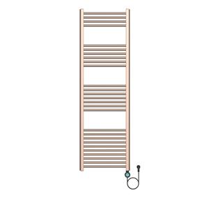 BWS Elektrische Radiator  Cory met Smart Wifi 160x50cm 700W Geborsteld Koper