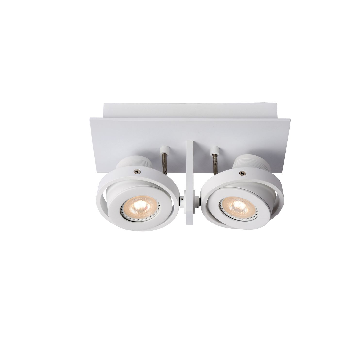 LUCIDE Plafondspot Landa Wit Gu10 2x5w