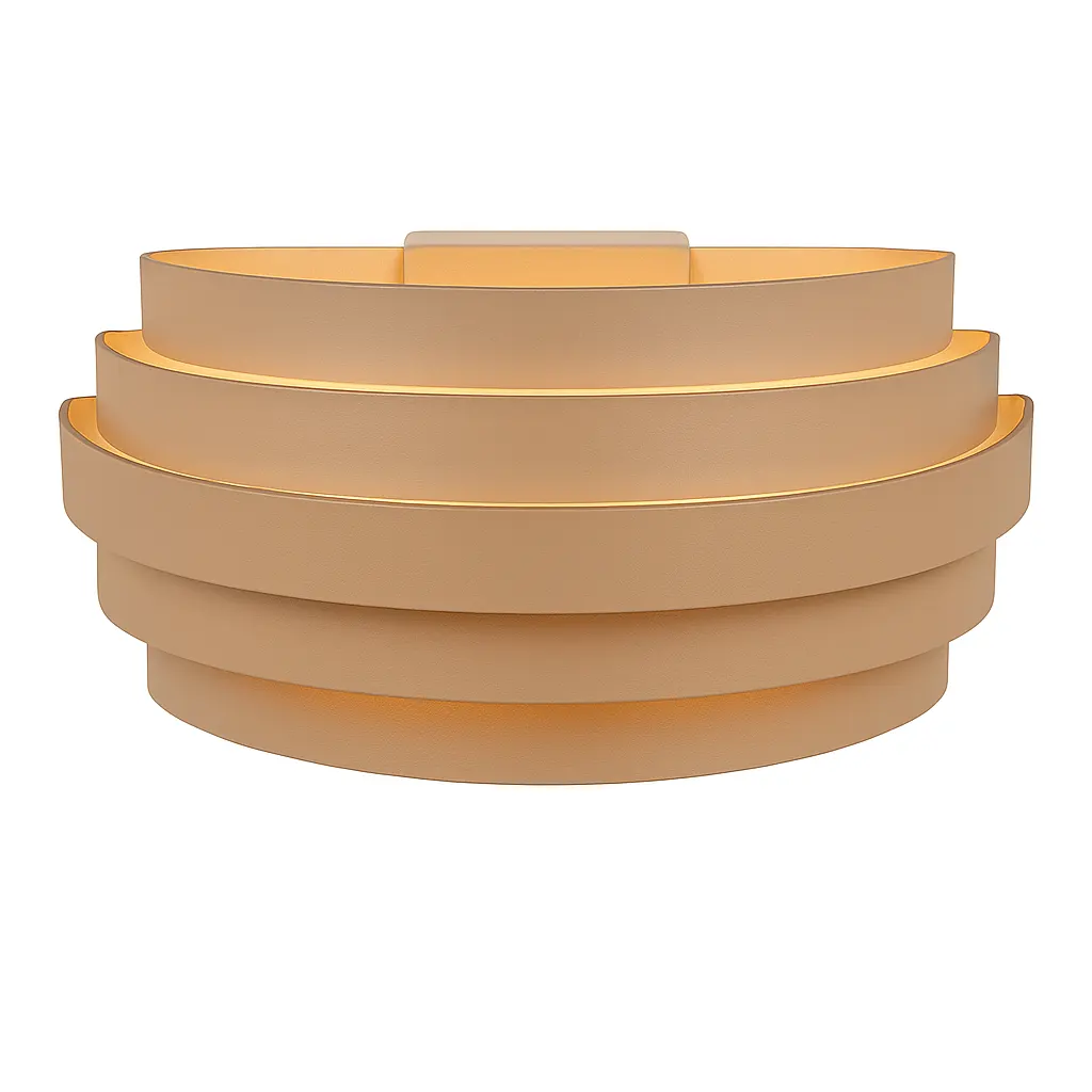 Highlight Wandlamp Scudo B 25 cm beige