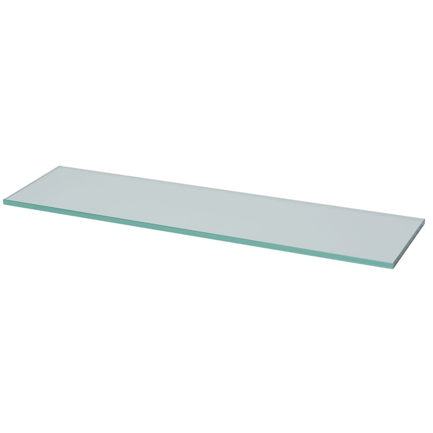 Duraline Wandplank Glas Helder 12mm 80x20cm