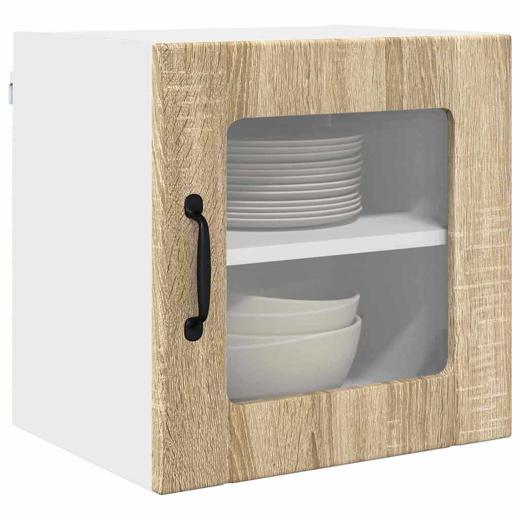 vidaXL Keukenkast aan de muur 2 pcs Sonoma Eiken 40 x 31 x 40 cm