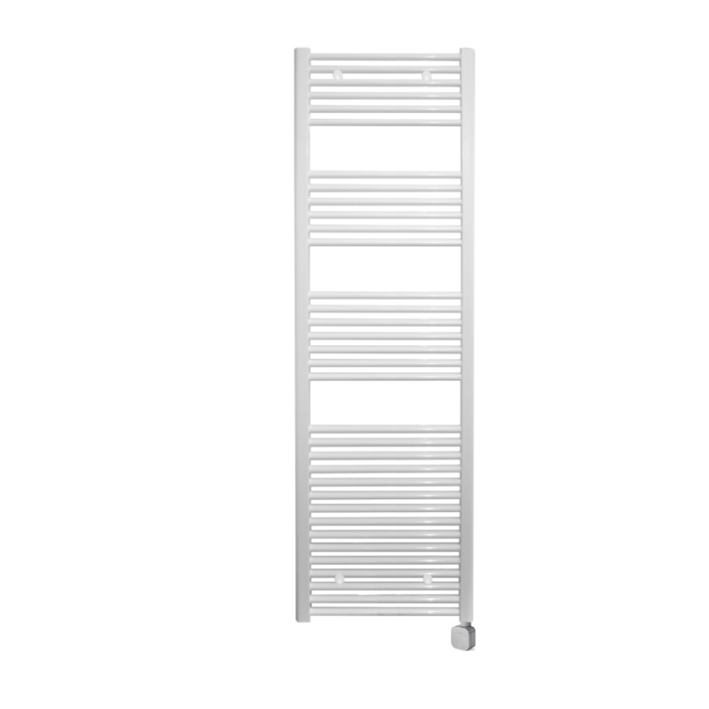 Sanicare Electrische Wifi Radiator  HPW Carini 172x45 cm Wit Met Thermostaat Zilver Rechtsonder