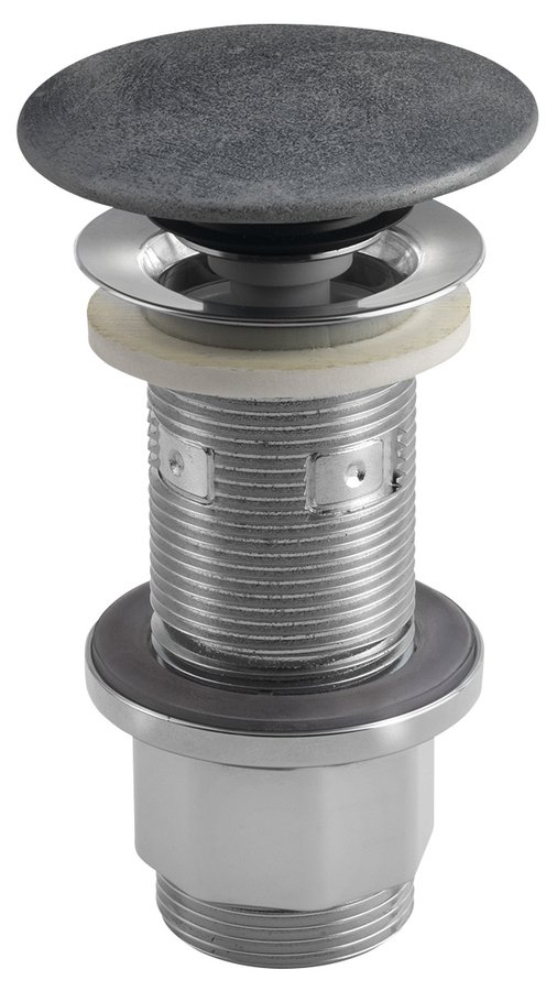 Sapho Clickwaste  5/4 Beton Plug 10-80mm Mat Zilver