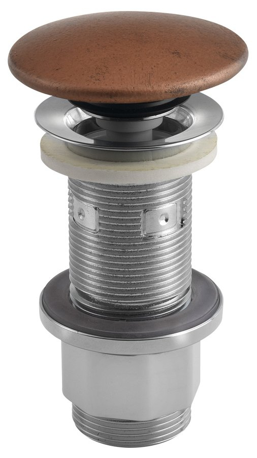 Sapho Clickwaste  5/4 Beton Plug 10-80mm Mat Koper