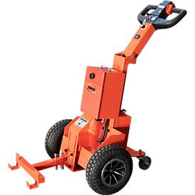 HAKU Schefer elektrische sleepboot ES Eco, L 1300 x B 665 x H 1240 mm, snelheid 3-6 km/u, laadvermogen 1000 kg