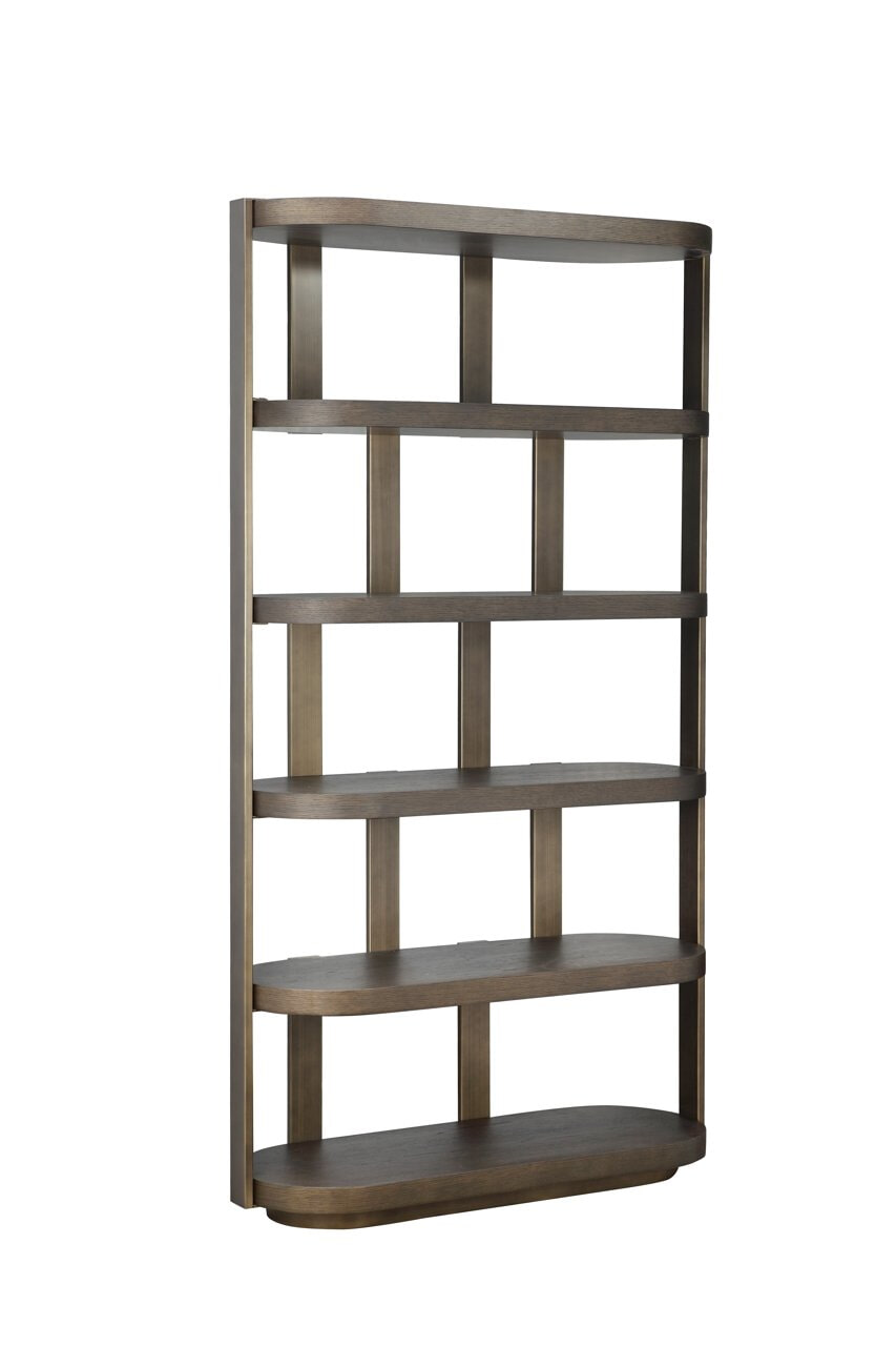 Richmond Interiors Richmond Wandrek Wexford Eikenfineer en metaal - Bruin