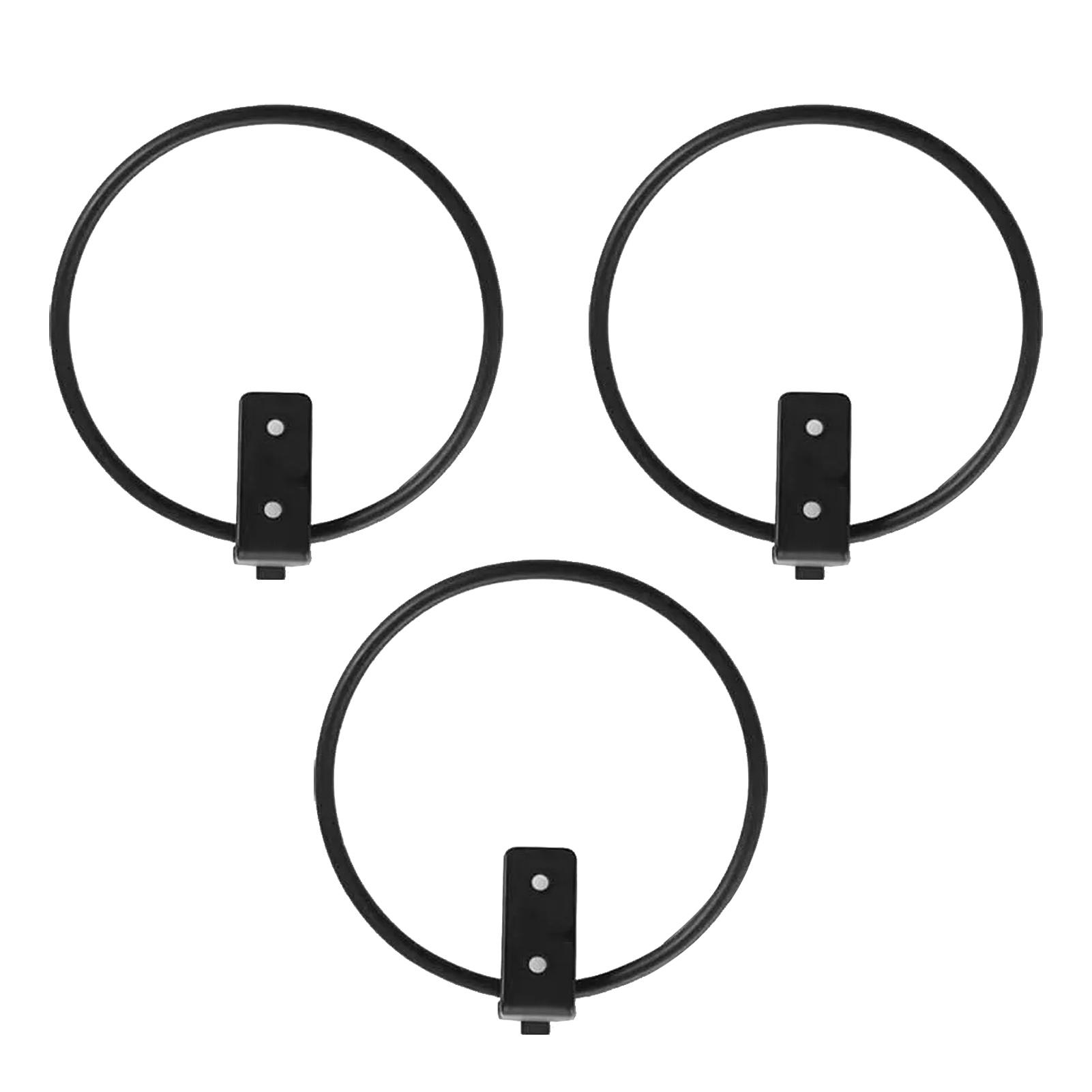 TOMTOP JMS 3 stuks 6 inch bloempot houder ring wandmontage metalen plantenpothanger voor binnen buiten