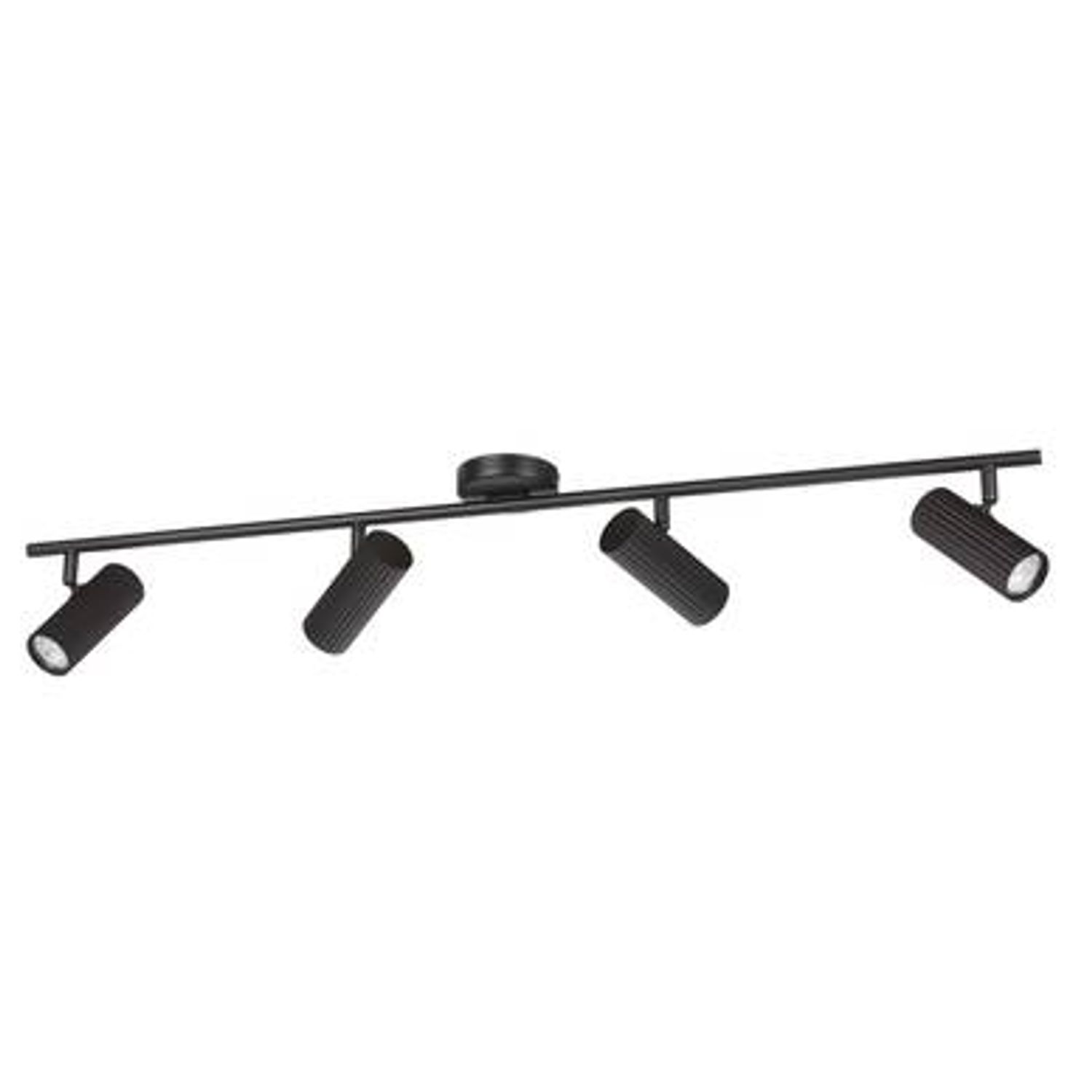 EGLO Opbouwspot Caminia - Zwart - 4xgu10 - 20w