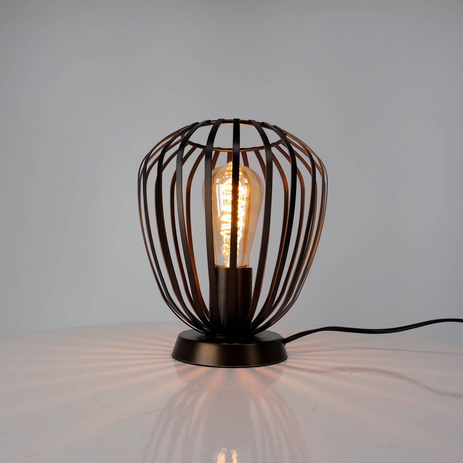 EGLO Tafellamp Espinal Brons ⌀19,5cm E27