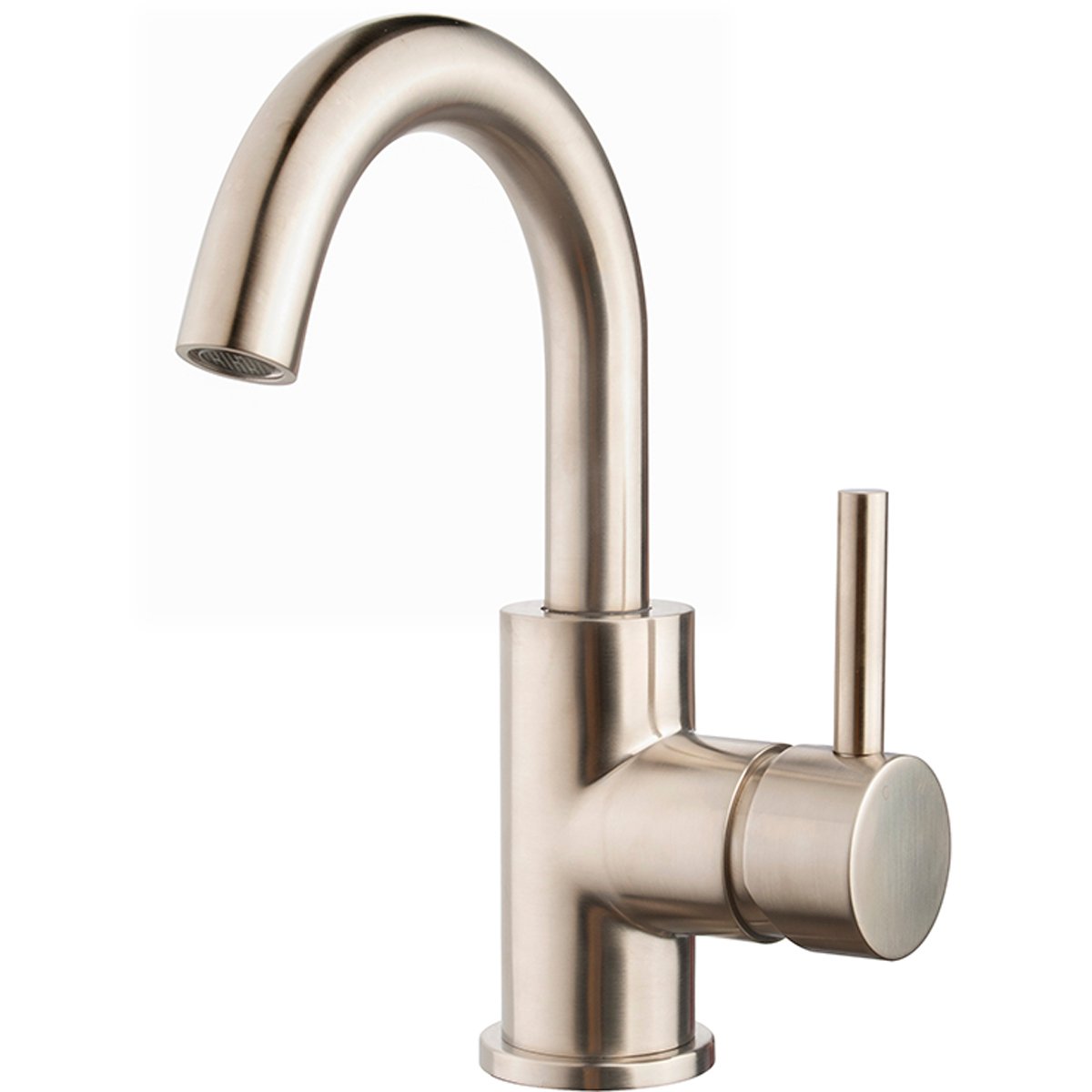 Wiesbaden Caral Wastafelkraan met Draaibare Uitloop - Geborsteld Staal